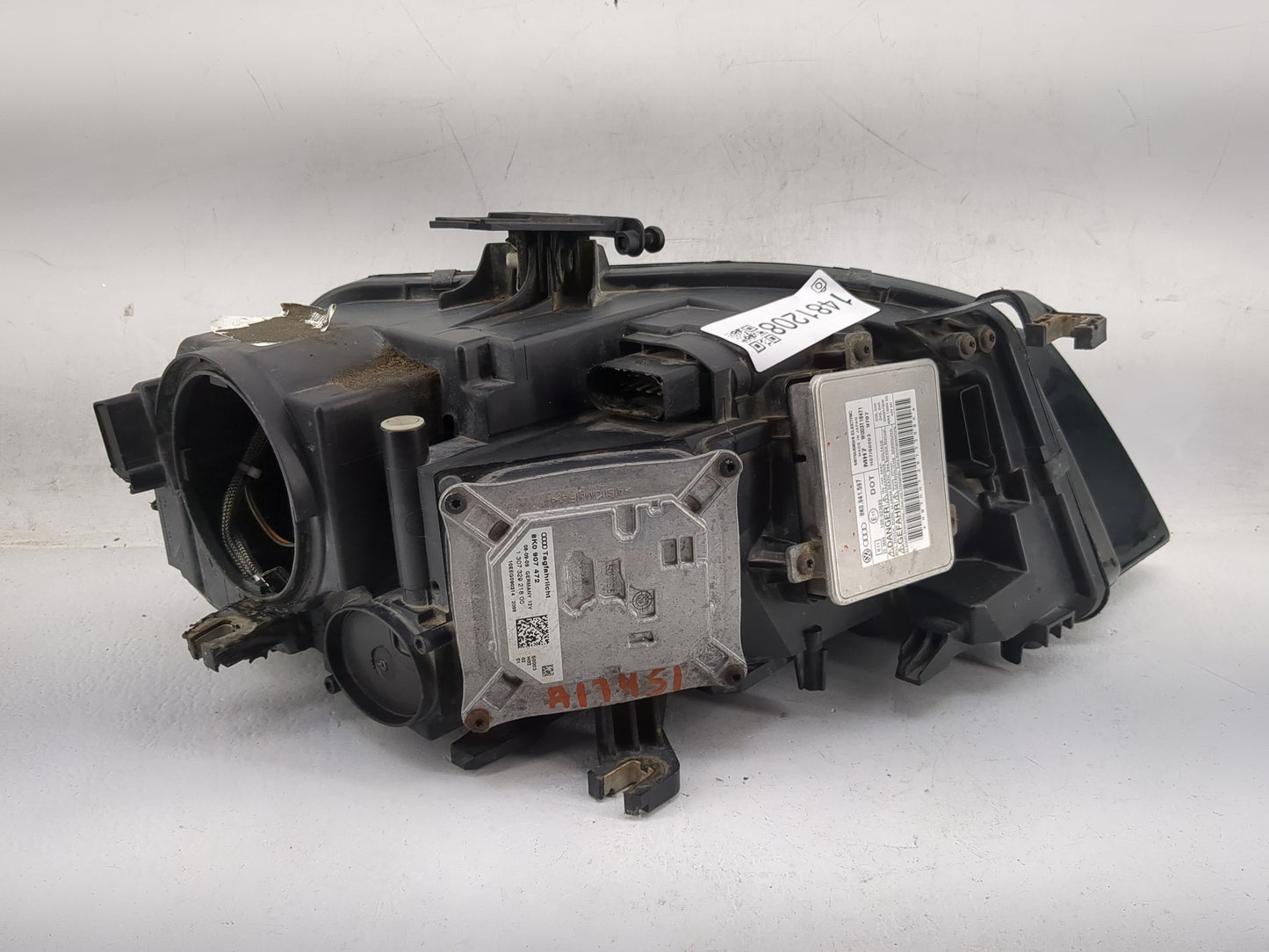 2009-2012 Audi A4 Driver Left Oem Head Light Headlight Lamp 1481208 - Oemusedautoparts1.com