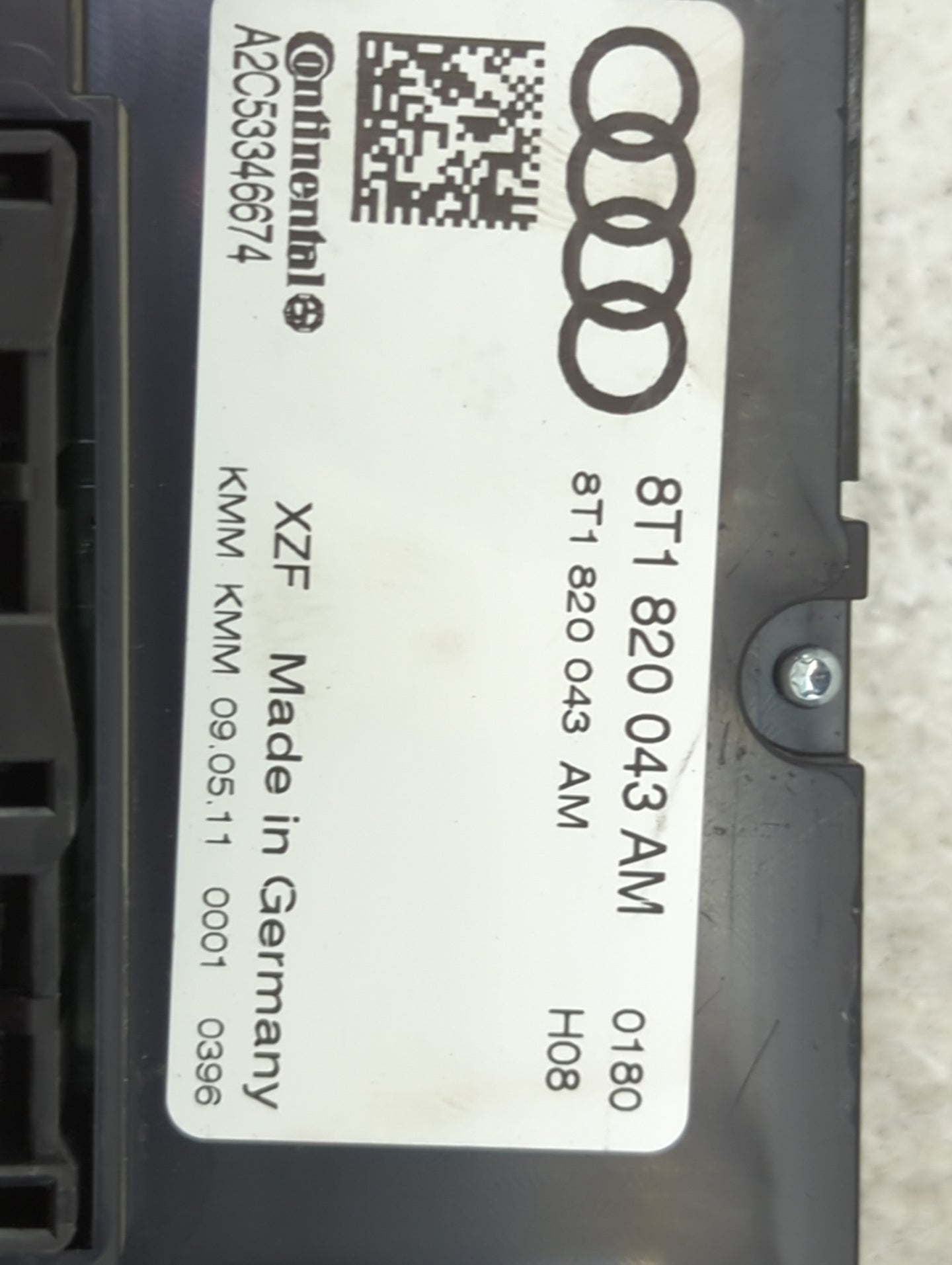 2009-2012 Audi A4 Climate Control Module Temperature AC/Heater Replacement P/N:8T1820043AM A2C53346674 Fits OEM Used Auto Pa