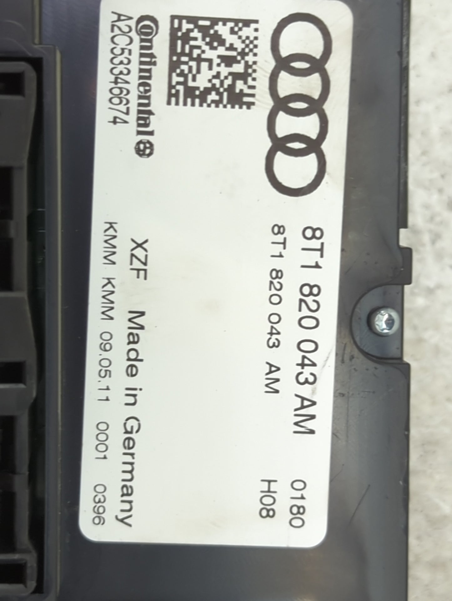 2009-2012 Audi A4 Climate Control Module Temperature AC/Heater Replacement P/N:8T1820043AM A2C53346674 Fits OEM Used Auto Pa