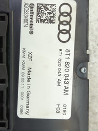 2009-2012 Audi A4 Climate Control Module Temperature AC/Heater Replacement P/N:8T1820043AM A2C53346674 Fits OEM Used Auto Pa