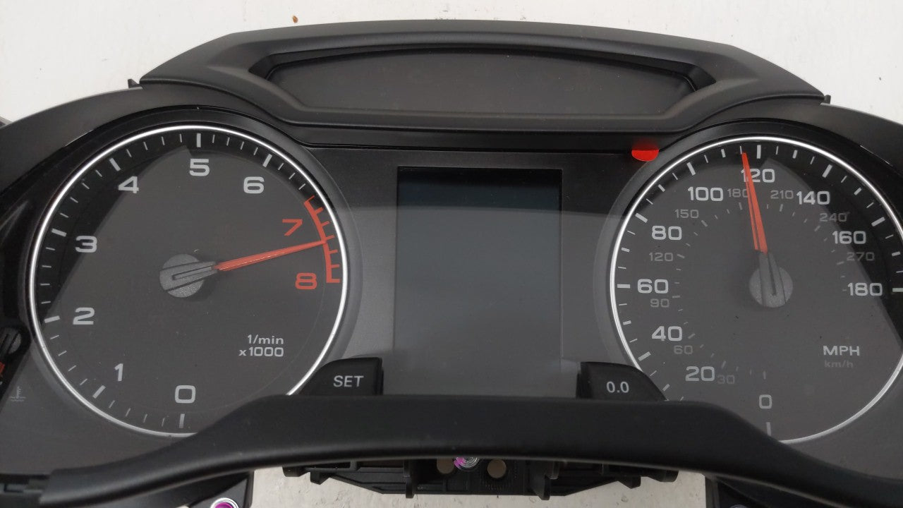 2010-2012 Audi A4 Instrument Cluster Speedometer Gauges P/N:8K0 920 950 H Fits Fits 2010 2011 2012 OEM Used Auto Parts - Oem