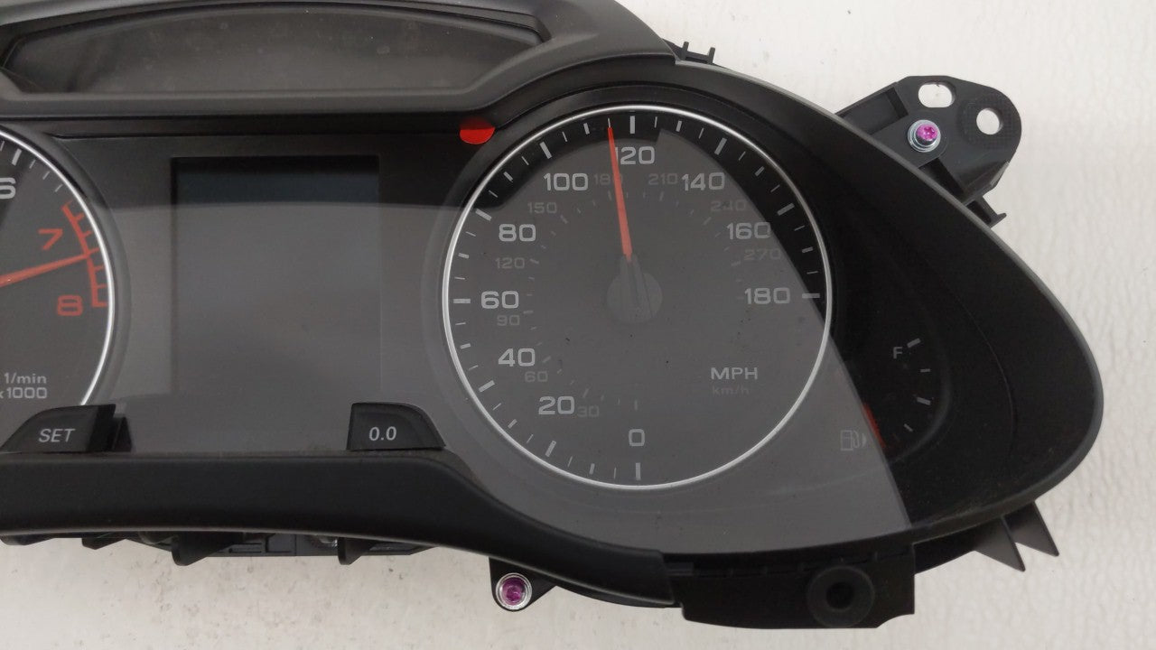 2010-2012 Audi A4 Instrument Cluster Speedometer Gauges P/N:8K0 920 950 H Fits Fits 2010 2011 2012 OEM Used Auto Parts - Oem