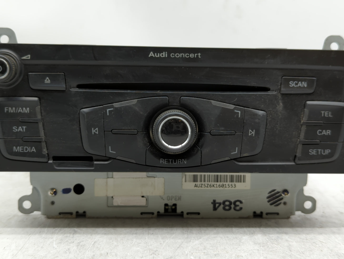 2010-2012 Audi A4 Radio AM FM Cd Player Receiver Replacement P/N:8T1 035 186 R 4G0035082C Fits OEM Used Auto Parts - Oemused