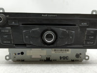 2010-2012 Audi A4 Radio AM FM Cd Player Receiver Replacement P/N:8T1 035 186 R 4G0035082C Fits OEM Used Auto Parts - Oemused