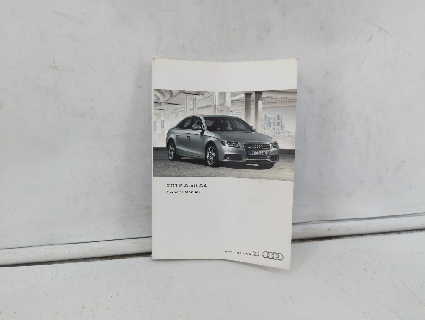 2012 Audi A4 Owners Manual Book Guide OEM Used Auto Parts - Oemusedautoparts1.com