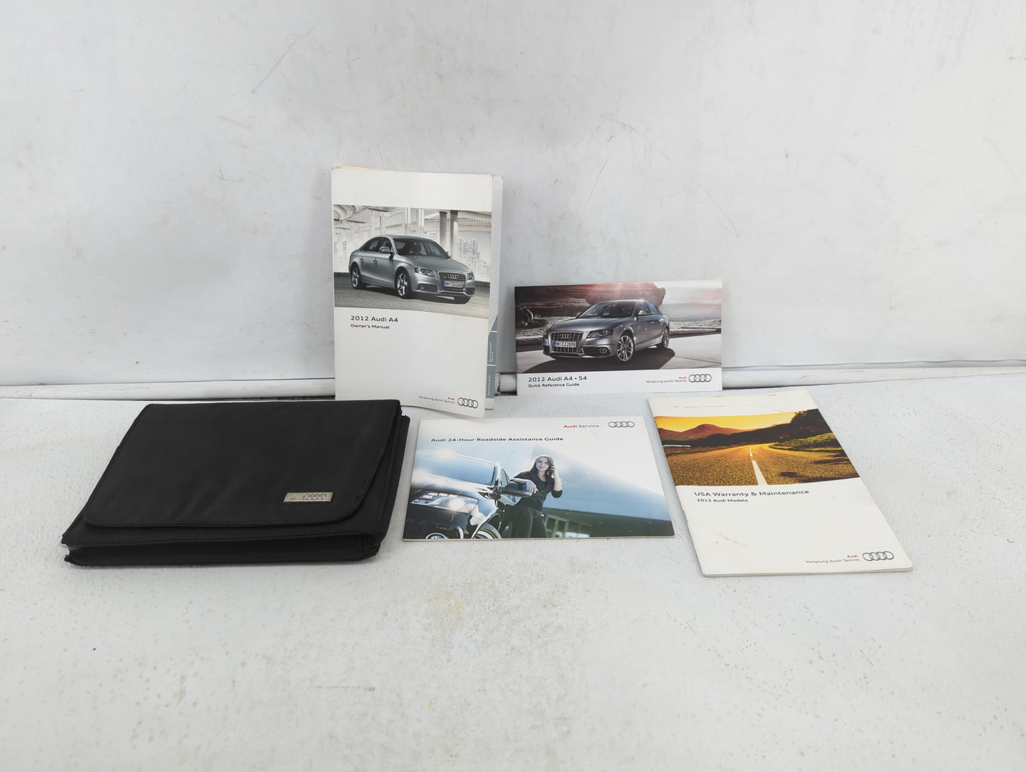 2012 Audi A4 Owners Manual Book Guide OEM Used Auto Parts - Oemusedautoparts1.com
