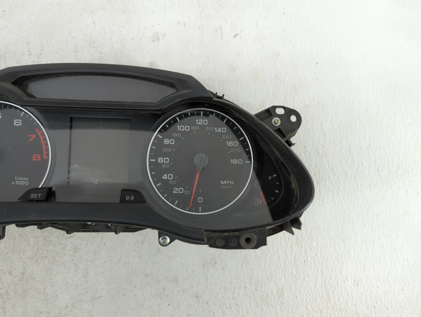 2010-2012 Audi A4 Instrument Cluster Speedometer Gauges P/N:8K0 920 980 M 8K0 920 981 C Fits Fits 2010 2011 2012 OEM Used Au