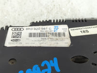 2010-2012 Audi A4 Instrument Cluster Speedometer Gauges P/N:8K0 920 980 M 8K0 920 981 C Fits Fits 2010 2011 2012 OEM Used Au
