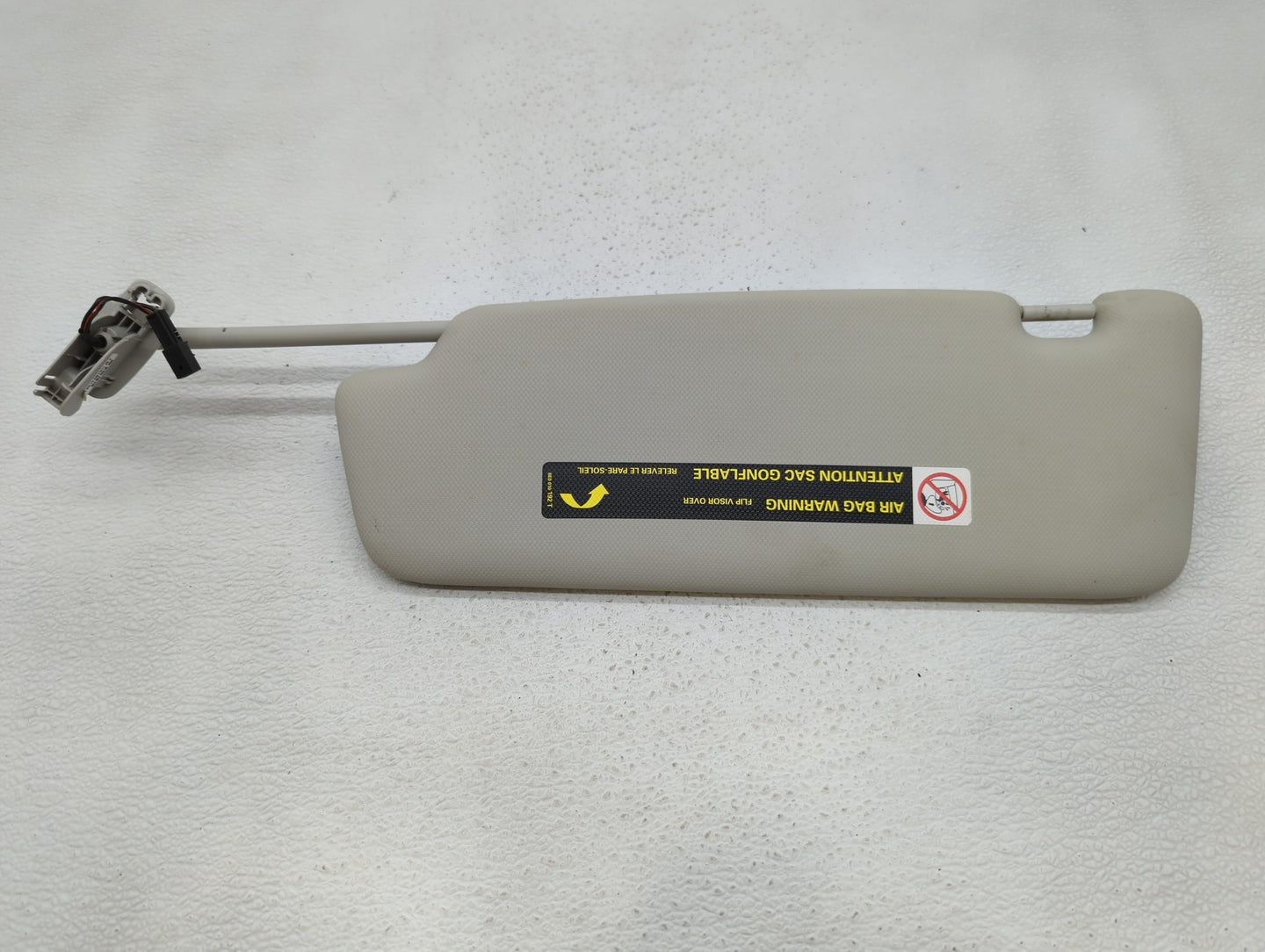 2009-2012 Audi A4 Sun Visor Shade Replacement Passenger Right Mirror Fits Fits 2009 2010 2011 2012 OEM Used Auto Parts - Oem