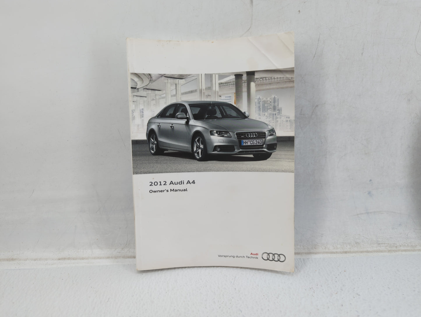 2012 Audi A4 Owners Manual Book Guide OEM Used Auto Parts - Oemusedautoparts1.com