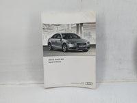 2012 Audi A4 Owners Manual Book Guide OEM Used Auto Parts - Oemusedautoparts1.com