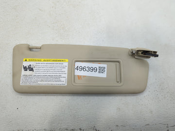 2009-2012 Audi A4 Sun Visor Shade Replacement Passenger Right Mirror Fits Fits 2009 2010 2011 2012 OEM Used Auto Parts