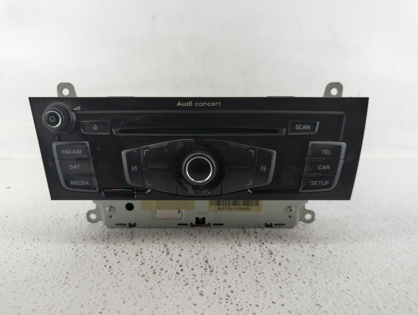2010-2012 Audi A4 Radio AM FM Cd Player Receiver Replacement P/N:8T1 035 186 R Fits Fits 2010 2011 2012 2013 2014 2015 2016 