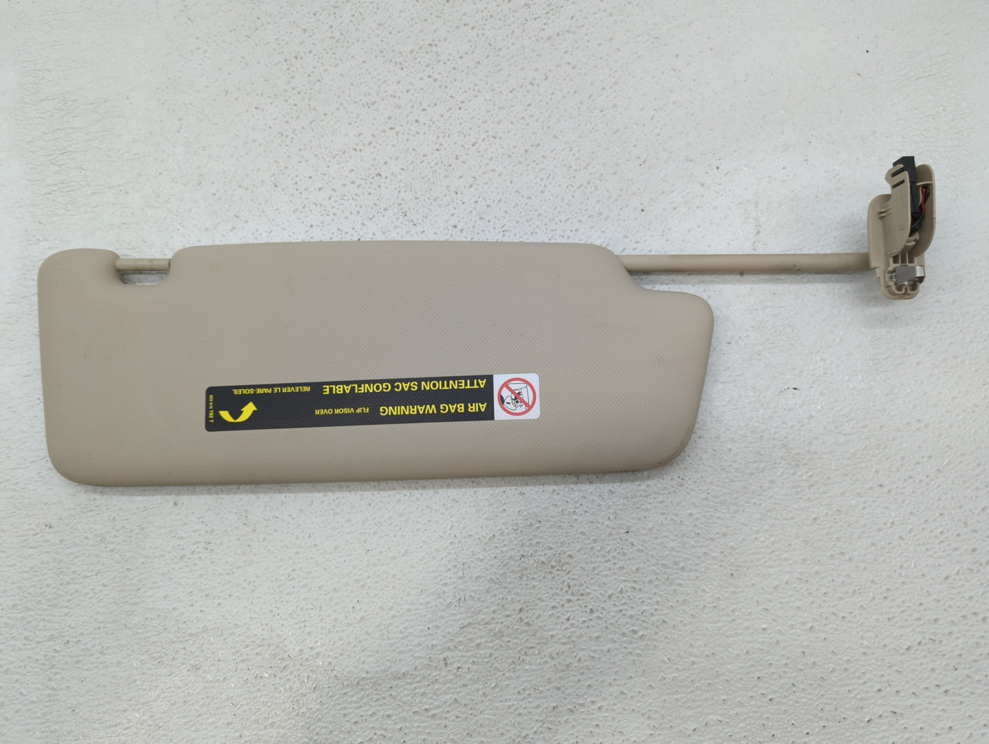 2009-2012 Audi A4 Sun Visor Shade Replacement Driver Left Mirror Fits Fits 2009 2010 2011 2012 OEM Used Auto Parts - Oemused