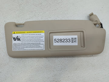 2009-2012 Audi A4 Sun Visor Shade Replacement Passenger Right Mirror Fits Fits 2009 2010 2011 2012 OEM Used Auto Parts