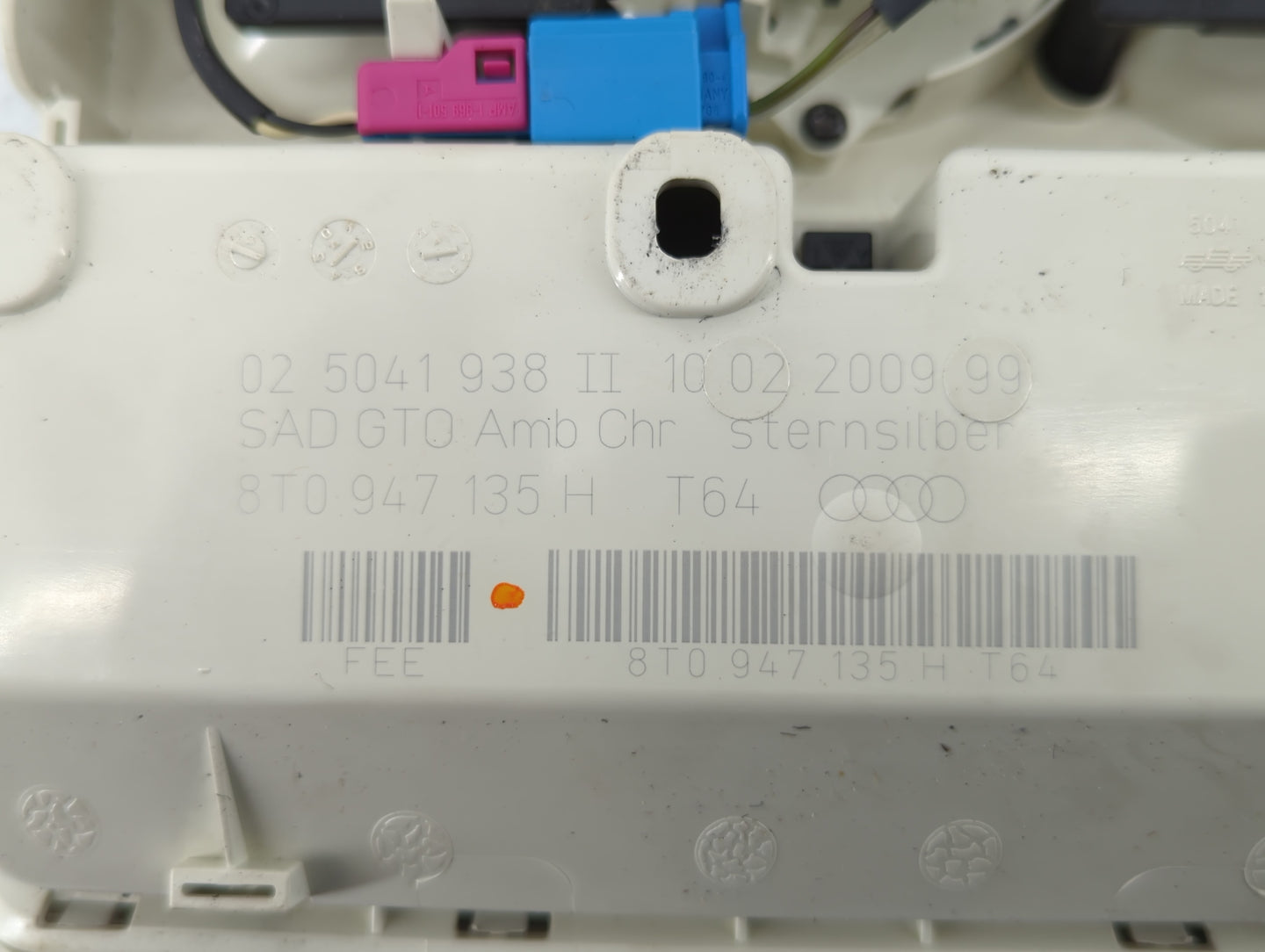 2012 Audi A4 Overhead Roof Console - Oemusedautoparts1.com