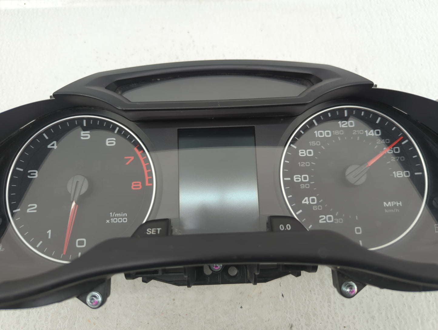 2010-2012 Audi A4 Instrument Cluster Speedometer Gauges P/N:8K0 920 950 H Fits Fits 2010 2011 2012 OEM Used Auto Parts - Oem