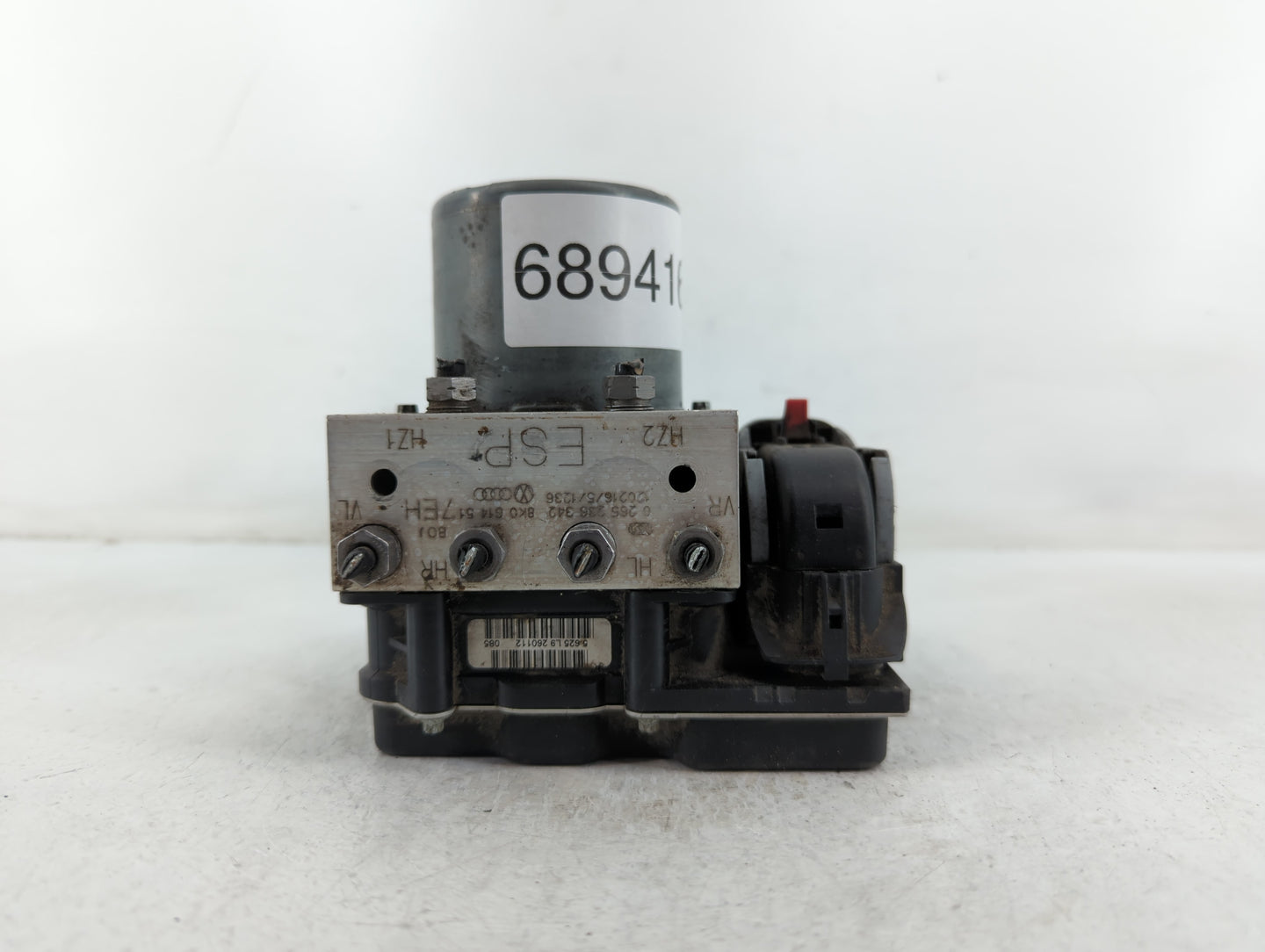 2010-2012 Audi A4 ABS Pump Control Module Replacement P/N:8K0 614 517EH 0 265 236 342 Fits Fits 2010 2011 2012 OEM Used Auto