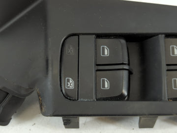 2009-2012 Audi A4 Master Power Window Switch Replacement Driver Side Left P/N:8K0959565B Fits Fits 2009 2010 2011 2012 OEM Used Auto Parts