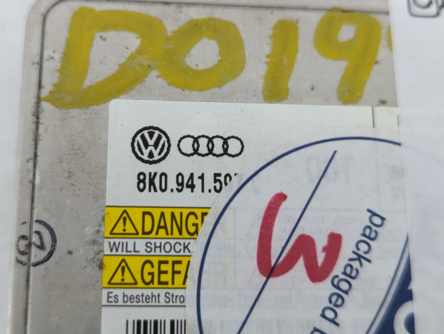 2009-2012 Audi A4 Headlight Ballast Head Light - Oemusedautoparts1.com