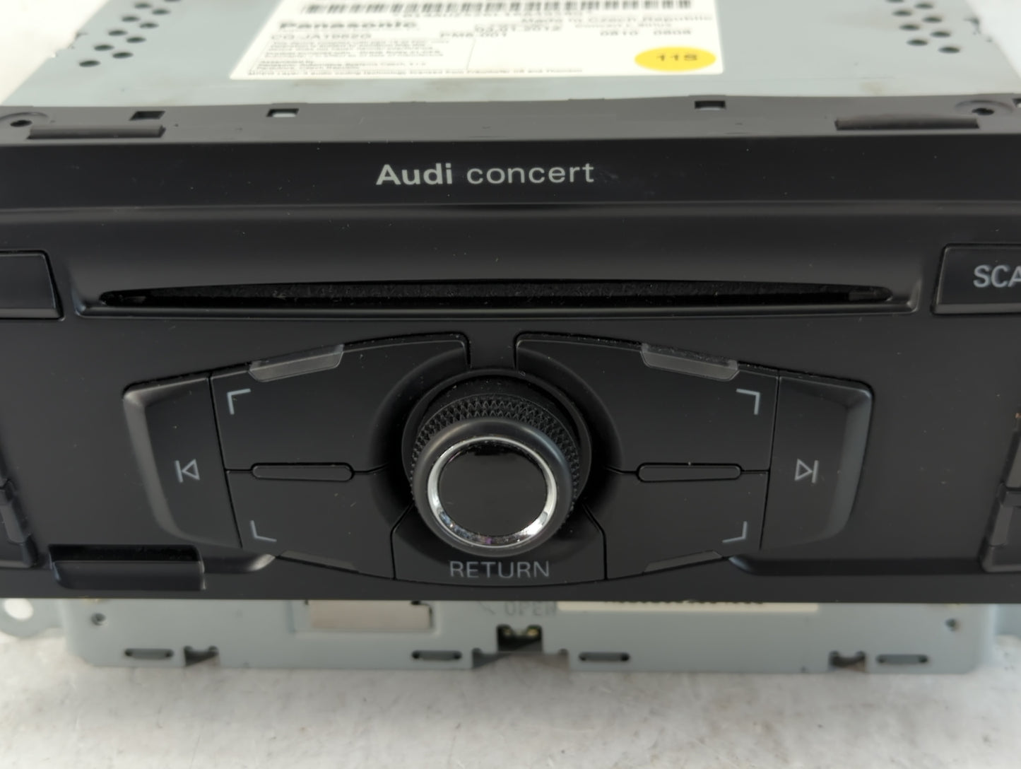 2010-2012 Audi A4 Radio AM FM Cd Player Receiver Replacement P/N:8T1 035 186 R Fits Fits 2010 2011 2012 2013 2014 2015 2016 