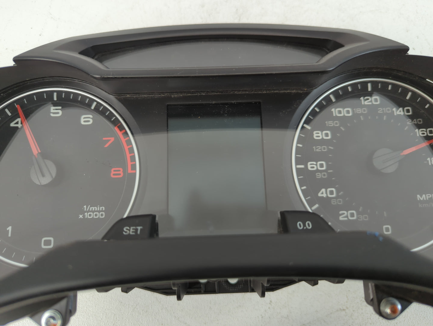 2010-2012 Audi A4 Instrument Cluster Speedometer Gauges P/N:8K0 920 950 H Fits Fits 2010 2011 2012 OEM Used Auto Parts - Oem