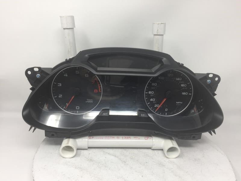 2010-2012 Audi A4 Instrument Cluster Speedometer Gauges P/N:125,748 MI. PN:8K0920950H Fits Fits 2010 2011 2012 OEM Used Auto