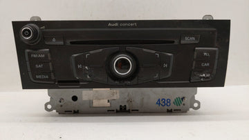 2010-2012 Audi A4 Quattro Am Fm Cd Player Radio Receiver - Oemusedautoparts1.com