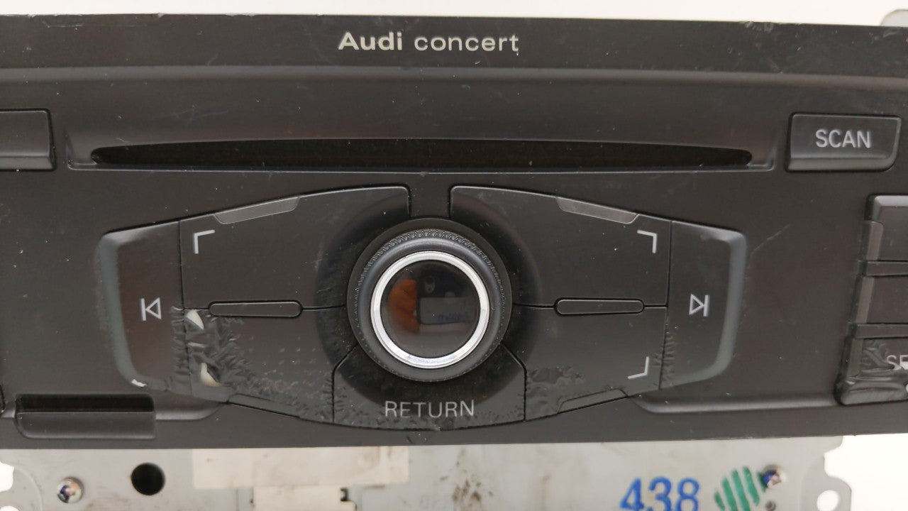 2010-2012 Audi A4 Quattro Am Fm Cd Player Radio Receiver - Oemusedautoparts1.com