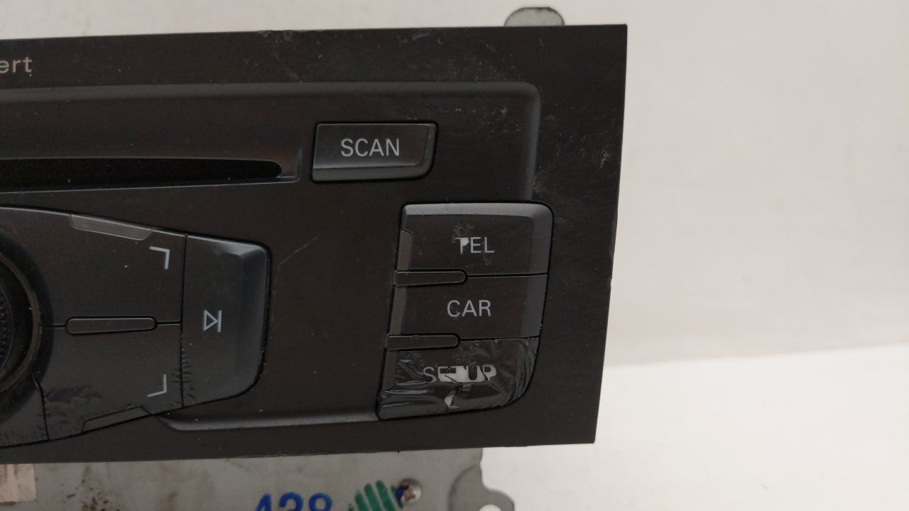 2010-2012 Audi A4 Quattro Am Fm Cd Player Radio Receiver - Oemusedautoparts1.com