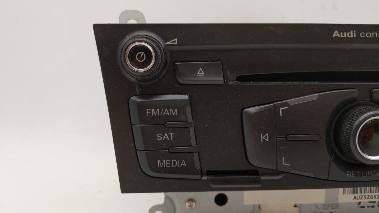 2010-2012 Audi A4 Quattro Am Fm Cd Player Radio Receiver - Oemusedautoparts1.com