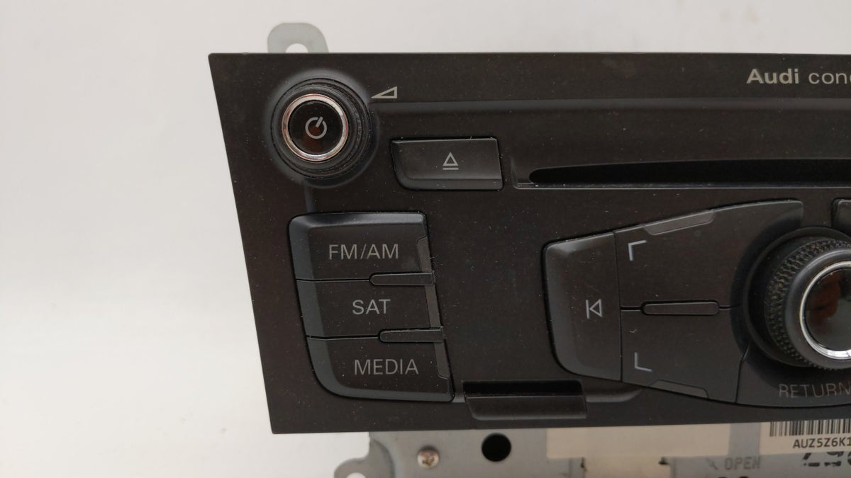 2010-2012 Audi A4 Quattro Am Fm Cd Player Radio Receiver 257675 - Oemusedautoparts1.com