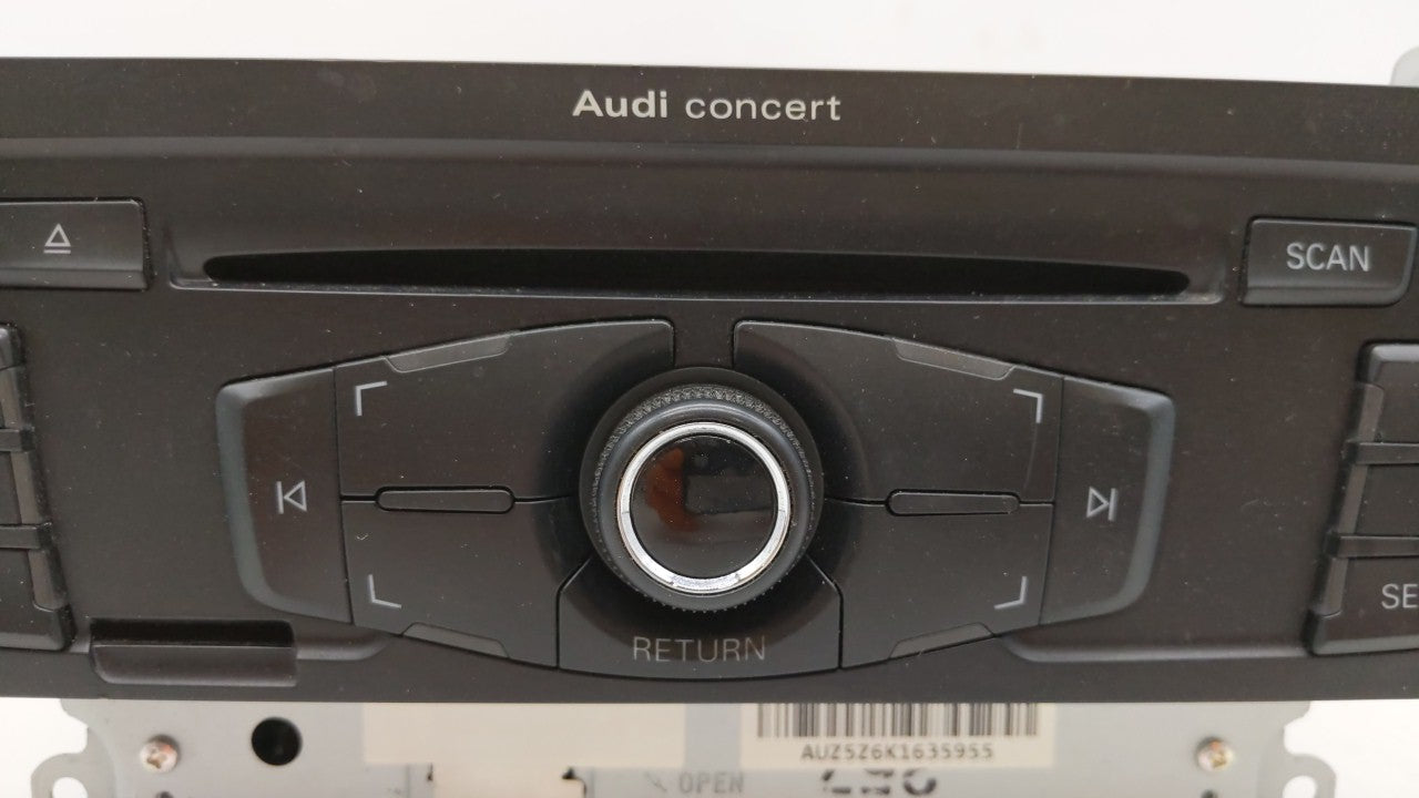 2010-2012 Audi A4 Quattro Am Fm Cd Player Radio Receiver - Oemusedautoparts1.com