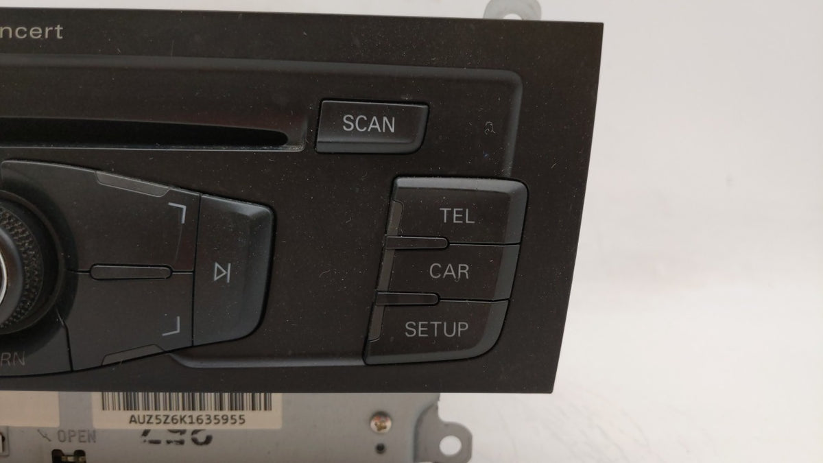 2010-2012 Audi A4 Quattro Am Fm Cd Player Radio Receiver 257675 - Oemusedautoparts1.com