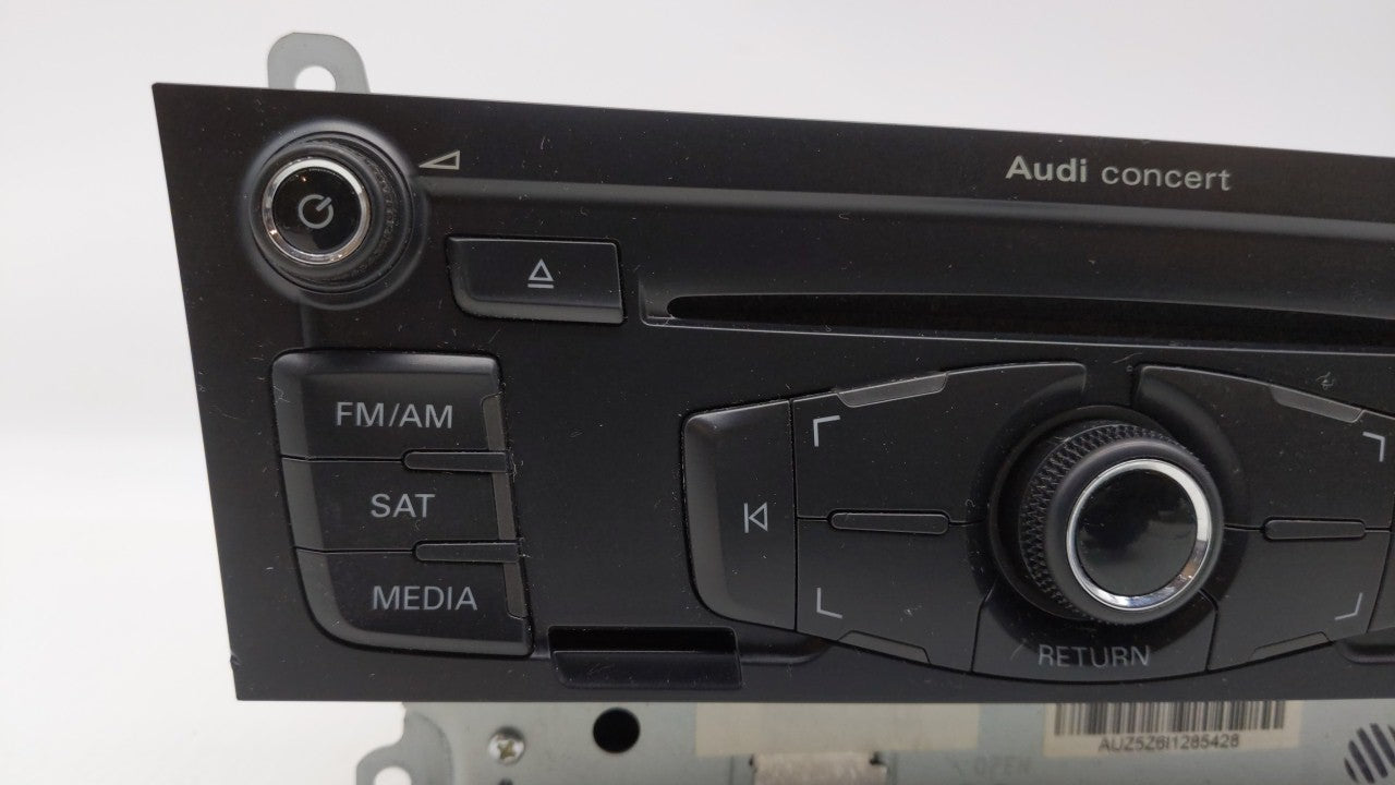2010-2012 Audi A4 Quattro Radio AM FM Cd Player Receiver Replacement P/N:8T1 035 186 R 4G0035082C Fits OEM Used Auto Parts -