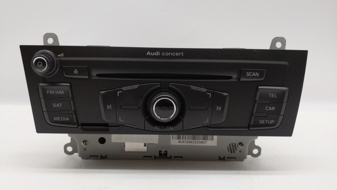 2010-2012 Audi A4 Quattro Radio AM FM Cd Player Receiver Replacement P/N:8T1 035 186 R 4G0035082C Fits OEM Used Auto Parts -