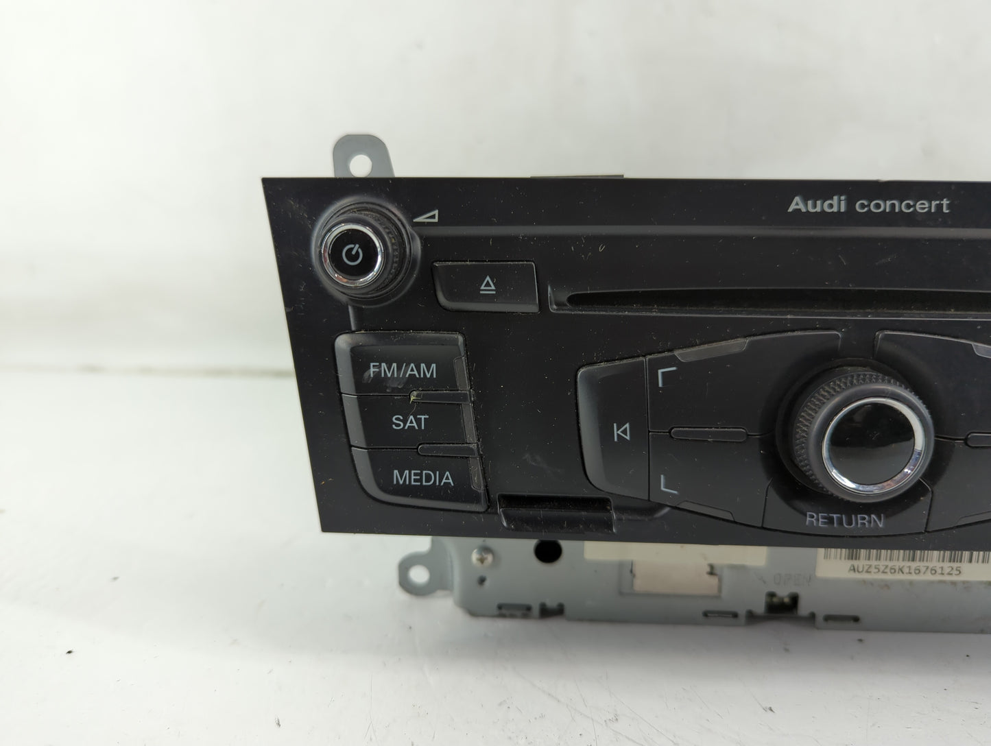 2008-2012 Audi A5 Radio AM FM Cd Player Receiver Replacement P/N:8T1 035 186 R Fits Fits 2008 2009 2010 2011 2012 OEM Used A