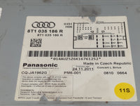 2008-2012 Audi A5 Radio AM FM Cd Player Receiver Replacement P/N:8T1 035 186 R Fits Fits 2008 2009 2010 2011 2012 OEM Used A