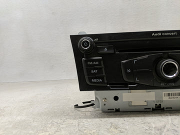 2008-2012 Audi A5 Radio AM FM Cd Player Receiver Replacement P/N:8T1 035 186 R Fits Fits 2008 2009 2010 2011 2012 OEM Used Auto Parts