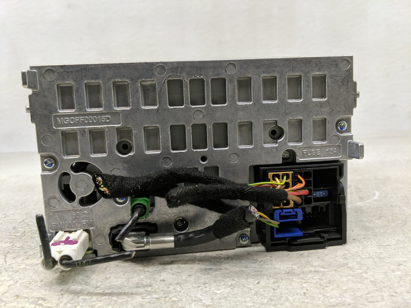 2008-2012 Audi A5 Radio AM FM Cd Player Receiver Replacement P/N:8T1 035 186 R Fits Fits 2008 2009 2010 2011 2012 OEM Used A