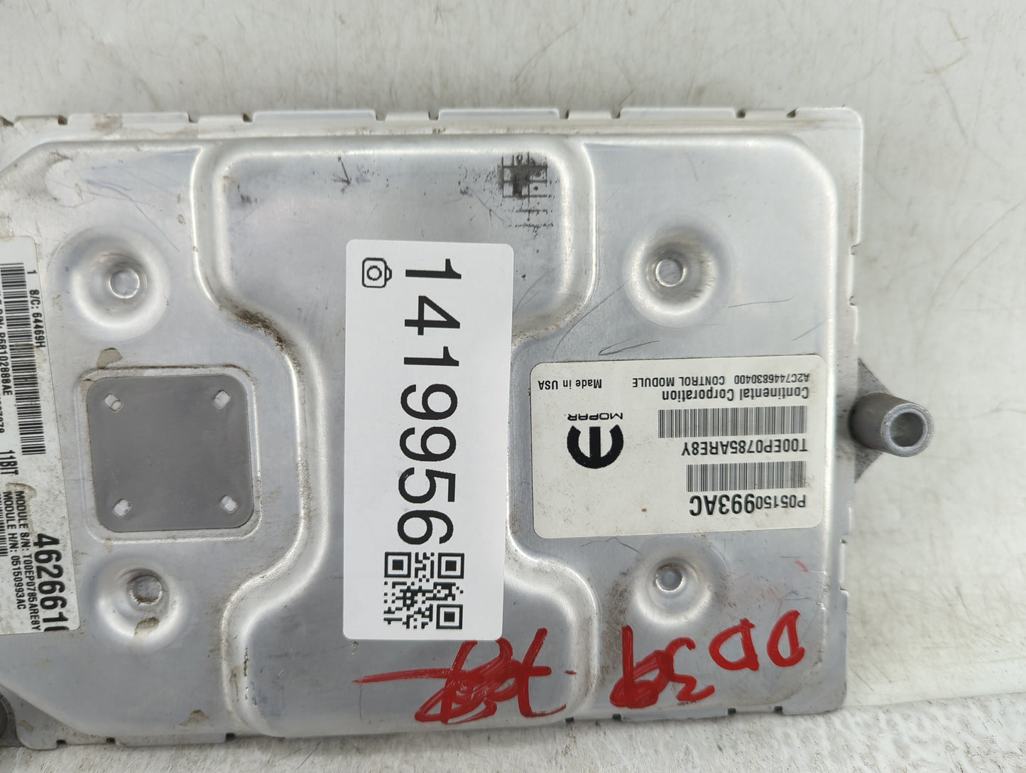 2012 Audi A5 PCM Engine Control Computer ECU ECM PCU OEM P/N:P05150993AC Fits OEM Used Auto Parts - Oemusedautoparts1.com