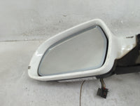 2012 Audi A5 Driver Left Side View Power Door Mirror White - Oemusedautoparts1.com