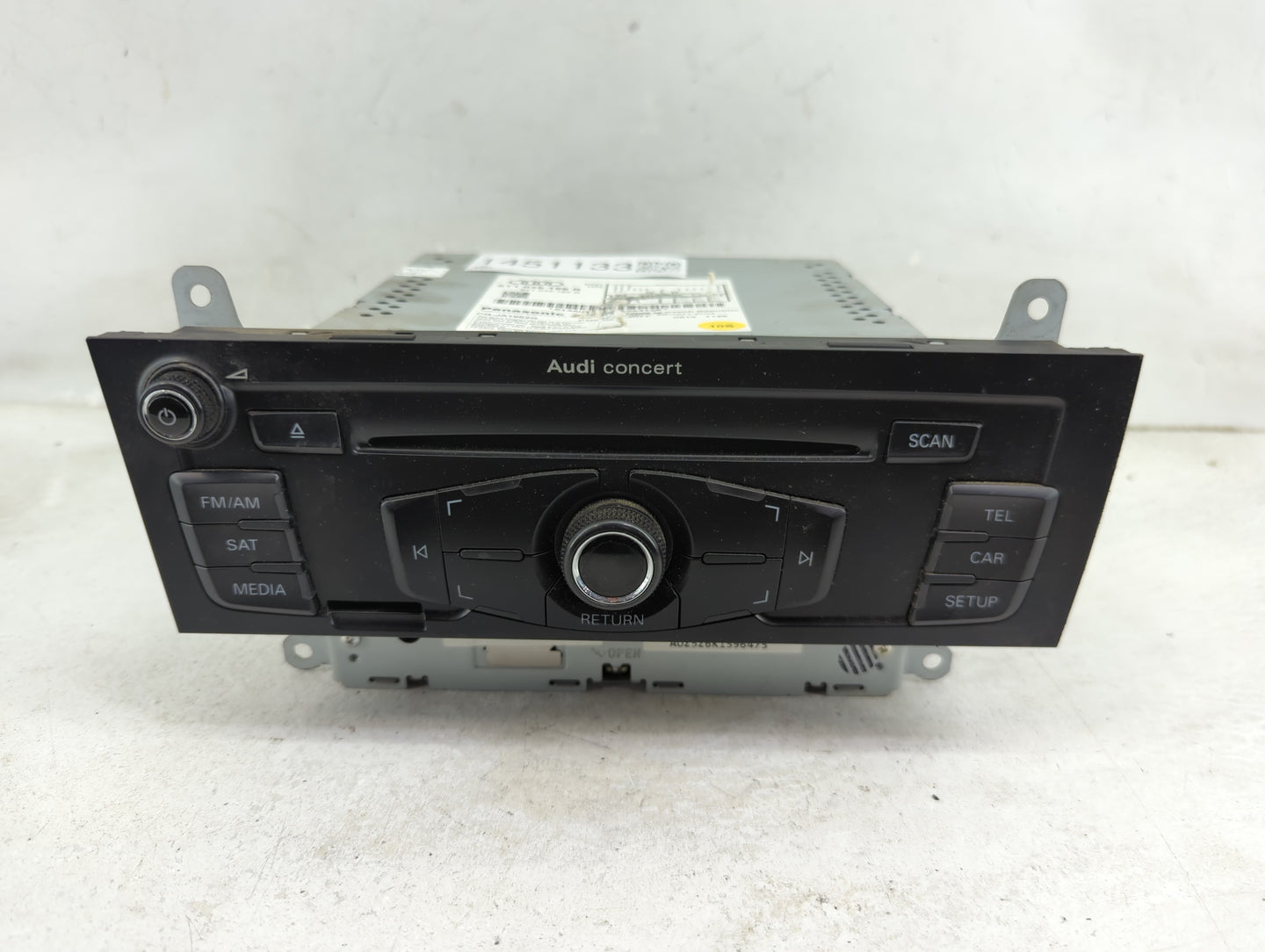 2015-2017 Audi A5 Radio AM FM Cd Player Receiver Replacement P/N:8T1035186R CQ-JA1962G Fits OEM Used Auto Parts - Oemusedaut