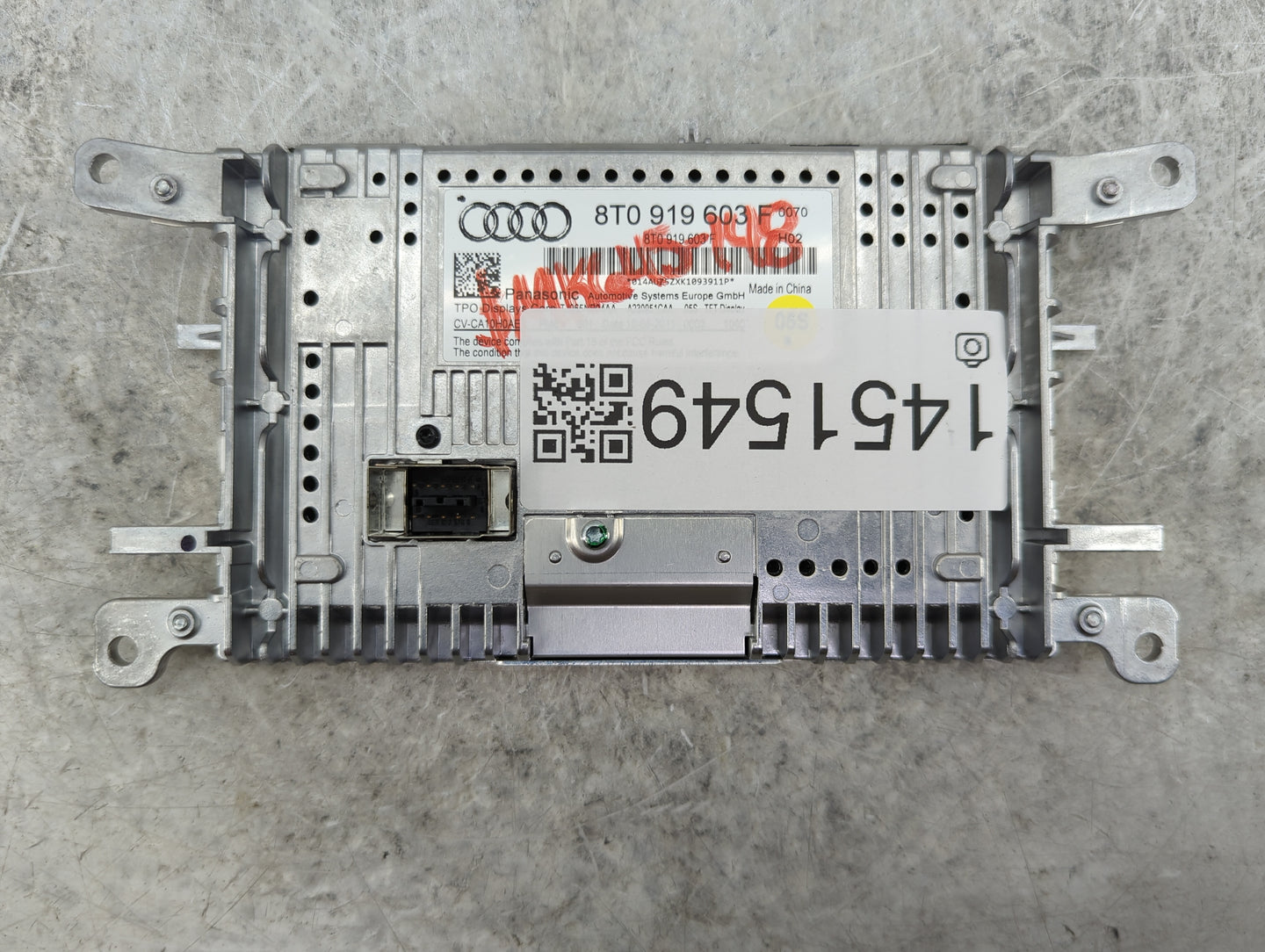 2008-2012 Audi A5 Information Display Screen - Oemusedautoparts1.com