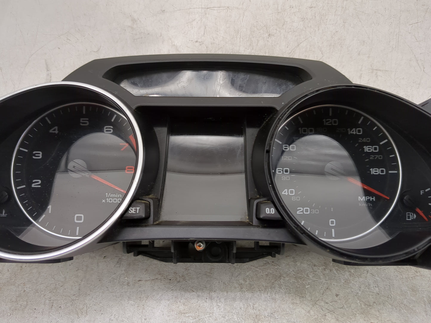 2011-2012 Audi A5 Instrument Cluster Speedometer Gauges P/N:8T0920983A 503002361310 Miles:130K Fits Fits 2011 2012 OEM Used 