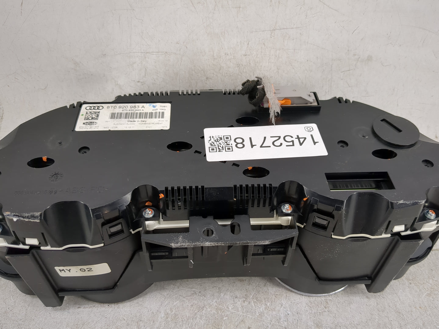 2011-2012 Audi A5 Instrument Cluster Speedometer Gauges P/N:8T0920983A 503002361310 Miles:130K Fits Fits 2011 2012 OEM Used 