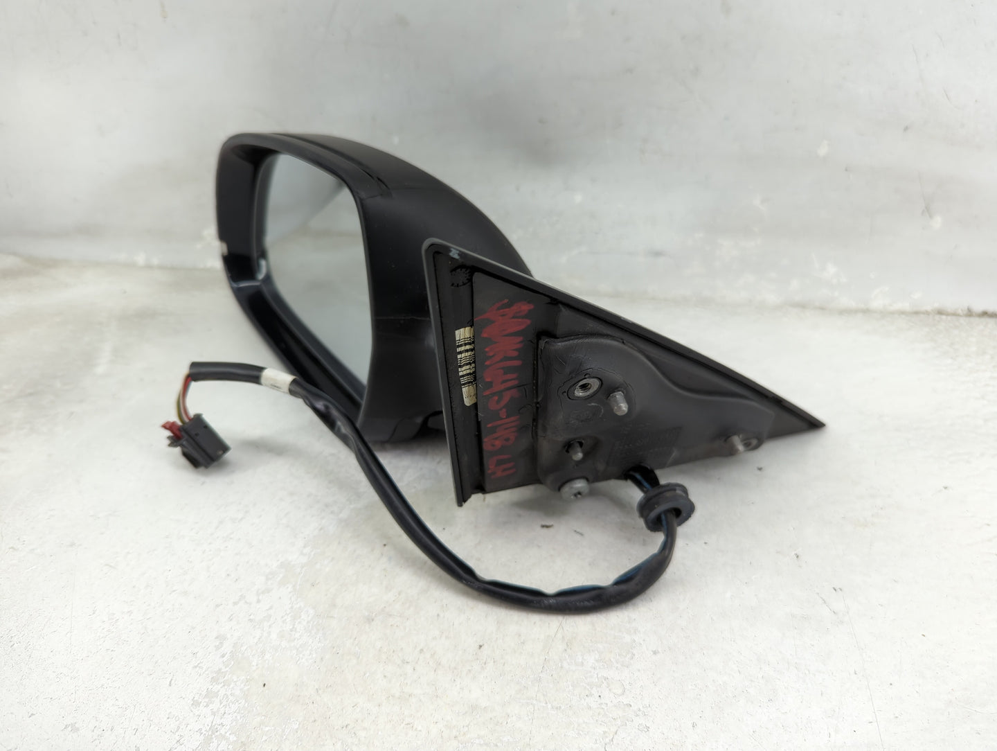 2009-2014 Audi A5 Driver Side View Mirror - Left Door Mirror OEM Used - Oemusedautoparts1.com