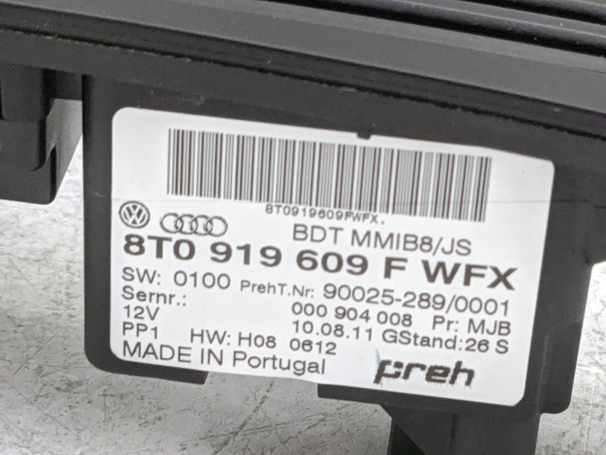 2010-2012 Audi A5 Radio Control Panel 1478271 - Oemusedautoparts1.com