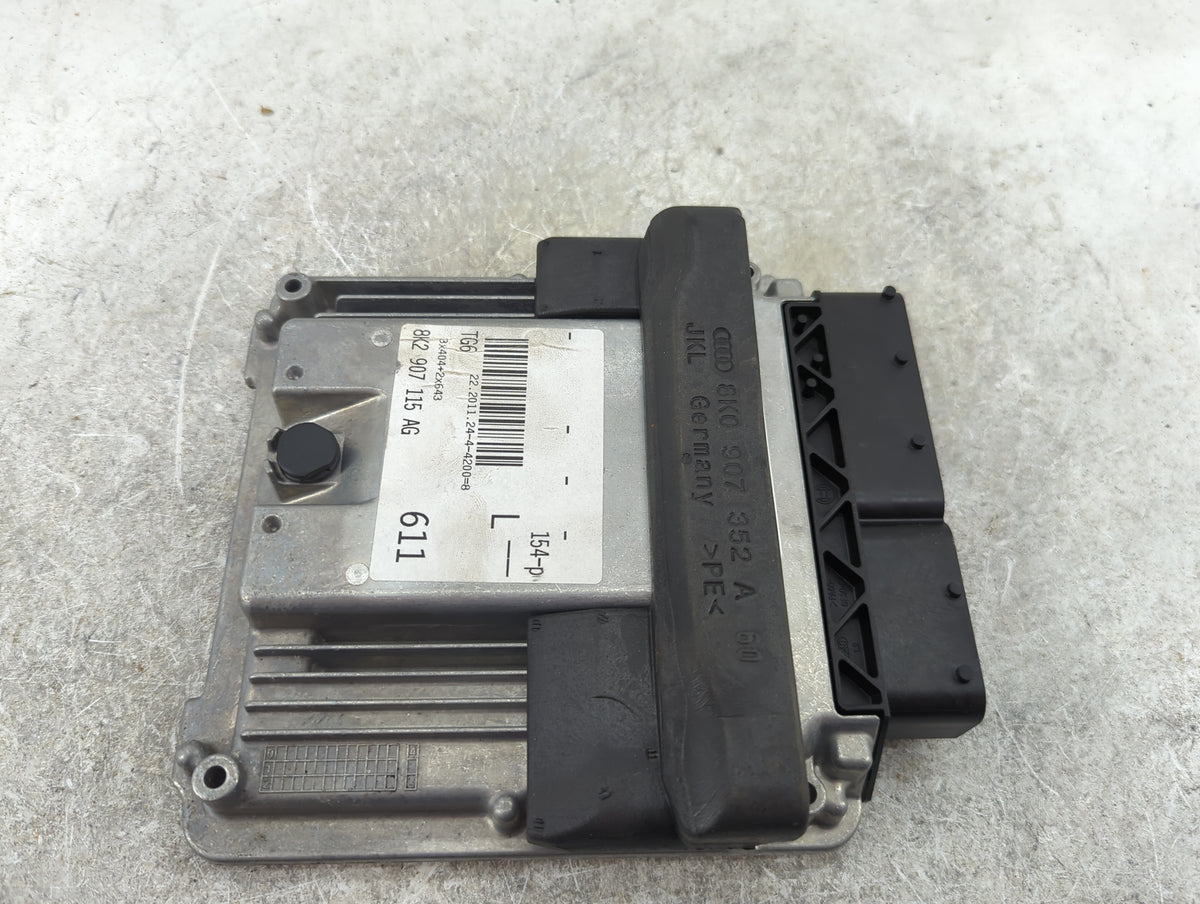 2012 Audi A5 PCM Engine Control Computer ECU ECM PCU OEM P/N:8K2907115AG Fits OEM Used Auto Parts - Oemusedautoparts1.com