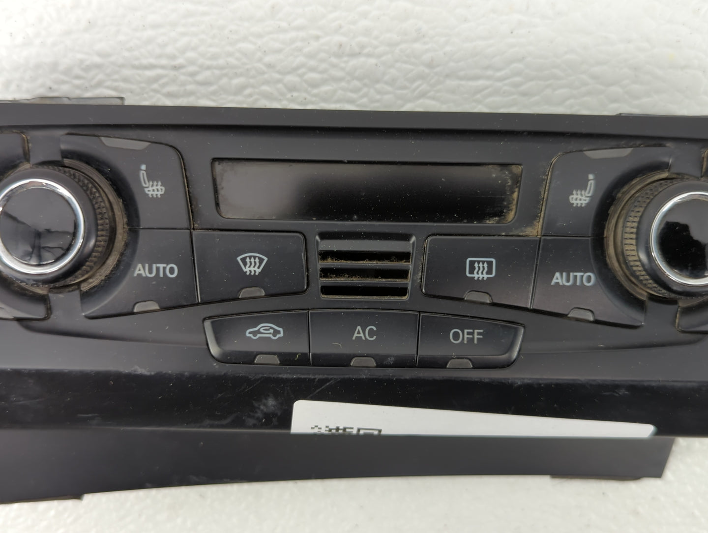 2010-2013 Audi A5 Climate Control Module Temperature AC/Heater Replacement P/N:8T1820043AL 8T1 820 043 AQ Fits OEM Used Auto